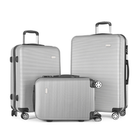 Ensemble de bagages à roulettes de haute qualité en ABS, valise à roulettes, valise à roulettes 3 pièces, fabriqué en Chine