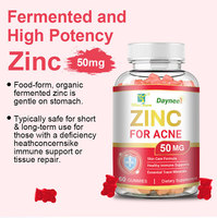 Gummies de zinc fermenté haute puissance pour le soutien immunitaire et l'atténuation de l'acné – Formule naturelle de protection cutanée – Chocolat Rhino VIP Choco VIP