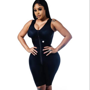 Moldeadores de cuerpo completo para mujer, corsé moldeador adelgazante, lencería de una pieza, mono Triangular atado en la espalda, faja de entrenamiento de cintura - Product Image 1