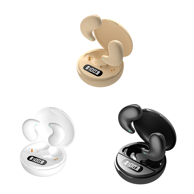 Wireless Earbuds 4.5g Air Feel Sleep Grade Curve 200mAh Rapid Recharge in Ear Sleep Headphones