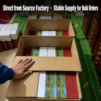 Ensemble de putters de golf pliables de luxe, coffret de présentation en bois, logo personnalisé, kit souvenir d'entreprise, fabrication OEM