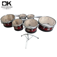 6 to 14 Inch Musical Marching Percussion Instruments Marching Tennor 3PC Tom Drum