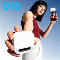 Luz LED Recargable Portátil con Clip para Selfies, Novedad para TikTok, Vlogs y Transmisiones en Vivo