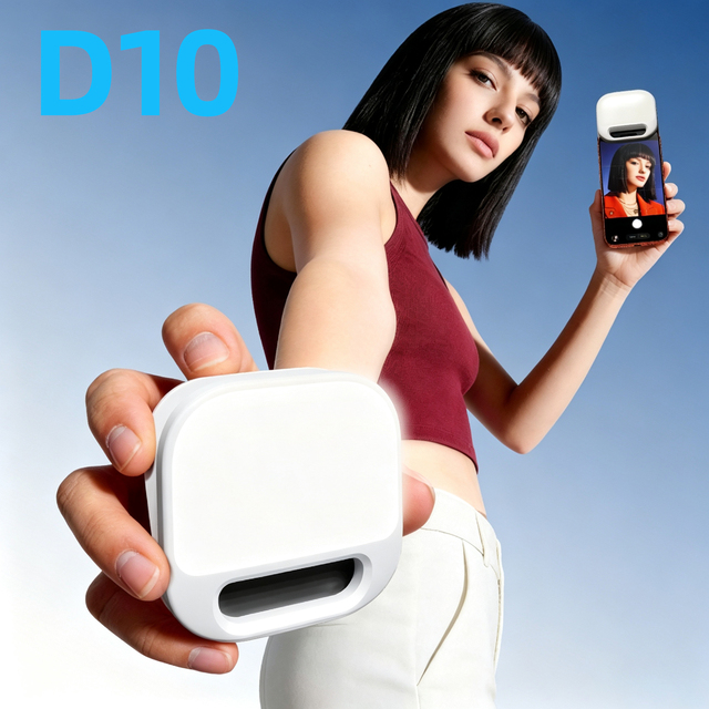 Portable Clip on Selfie Light Rechargeable LED Fill Light New Arrival for TikTok Vlog Live Streaming