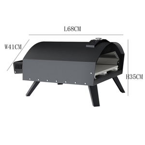 Four à pizza feu de <span class=keywords><strong>bois</strong></span> 2023 nouveau Offre Spéciale 13 16 pouces four à granulés à pizza portable acier inoxydable plaque chauffante extérieure <span class=keywords><strong>plancha</strong></span> grill - Product Image 6