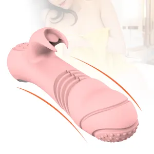 New Arrivews 2022 Clitoral Sucking Vibrator Double Sensation Stimulator Suction Rechargeable Sex Toy for Female