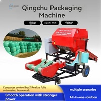 Machine à emballer le foin rond en paille de riz, fabrication chinoise, vente en gros