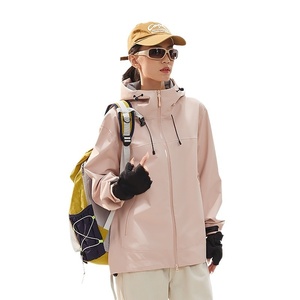 <span class=keywords><strong>GB</strong></span> Anti-tormenta traje de esquí para hombres mujeres 100% poliéster chaqueta de concha dura para pesca montar senderismo Camping patrón de letras - Product Image 1