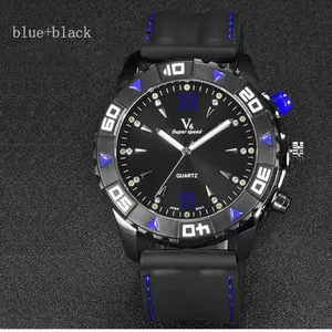 Wholesale quartz sport watches silicone strap band minimum order sport Waterproof men Wholesale watch