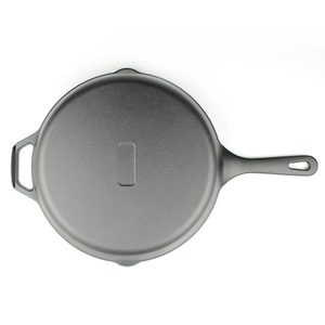 <span class=keywords><strong>Amazon</strong></span> producto caliente de 12 pulgadas Pre-experimentado sartén de <span class=keywords><strong>hierro</strong></span> <span class=keywords><strong>fundido</strong></span> - Product Image 2