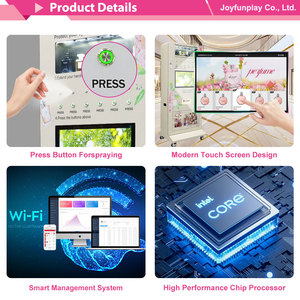 Distributeur automatique de parfums de luxe JoyFunplay |   Machine à Parfums pour l'Aéroport de <span class=keywords><strong>Paris</strong></span> - Product Image 6