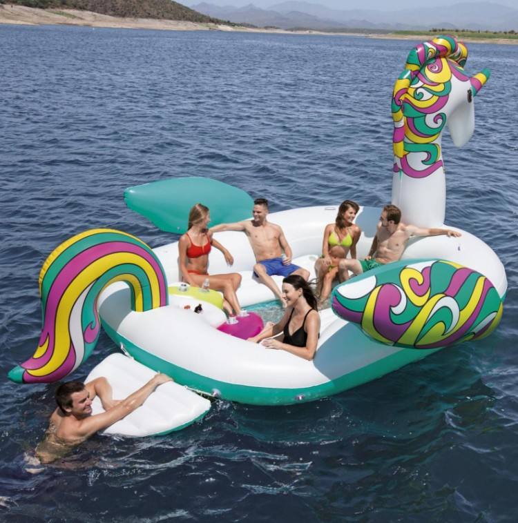 43228 unicorn floating island (590*404cm) 29.5kg