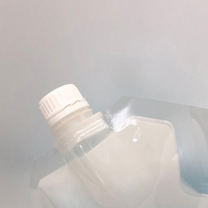 Food Grade 5L Bottom Transparent PE <b>Plastic</b> <b>Packaging</b> Stand Pouch Leak Proof Bag Spout Pouch for Mineral Water Juice Vodka Beer - Product Image 2