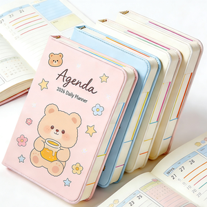 Vente en gros, petit MOQ, agenda relié rigide avec impression de logo colorée, personnalisé avec une <span class=keywords><strong>qualité</strong></span> garantie - Product Image 6