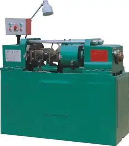 Khuyến mãi nóng tốc độ cao thủy lực tự động Thanh thép cây chủ đề Rolling Machine/vít Bolt Máy làm