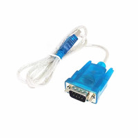 Cable USB a RS232 (COM) HL-340, Cable Serial USB-RS232 de 9 Pines, Compatible con Windows 7-64 Bits