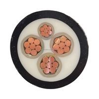 3*185 + 2*95mm2 Yjv construcción Industrial XLPE aislado PVC revestido cobre resistente al fuego Cable de alimentación eléctrica aluminio