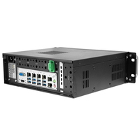 Ordinateur embarqué HVAEIPC 1U Intel I5/I7 128 Go de RAM 4 Go de disque dur Win10/Linux CCTV/DVR en stock