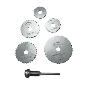 Hss Round Saw Blades 6 <b>Pc</b> Set 22mm 32mm 35mm 44mm 50mm For Electric Drill Woodworking Cutting Discs - Product Image 2
