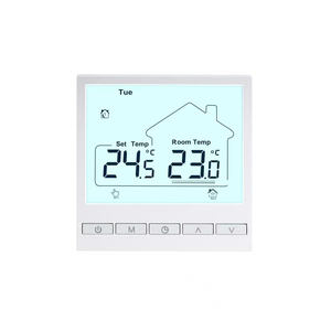 <span class=keywords><strong>Thermostat</strong></span> moderne à écran tactile avec WIFI <span class=keywords><strong>pour</strong></span> le <span class=keywords><strong>chauffage</strong></span> par le <span class=keywords><strong>sol</strong></span> <span class=keywords><strong>pour</strong></span> le salon ou l'appartement - Product Image 1