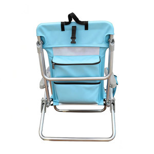 كرسي شاطئ محمول قابل للطي من الألومنيوم عالي الجودة من بيستكس للتخييم في الهواء الطلق - Product Image 4