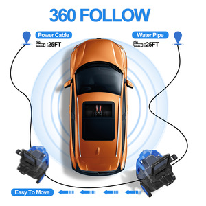 Idropulitrice Portatile Senza Fili con Batteria al Litio <span class=keywords><strong>24V</strong></span>, Macchina Lavaggio Auto ad Alta Potenza - Product Image 3