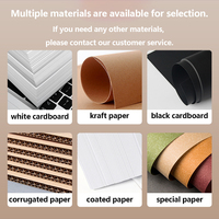 Cajas de Cartón Corrugado para Comercio Electrónico con Papel de Arte de Tamaño Personalizado, con Estampado en Relieve, Recubrimiento UV y Laminación