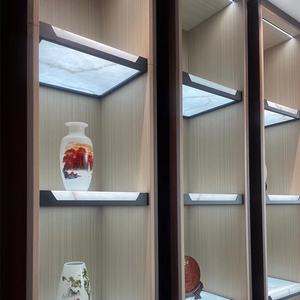 Vente en gros de feuilles de pierre translucide lumineuses de luxe modernes à motif magnifique personnalisées panneau de fausse pierre artificielle rétroéclairé - Product Image 6