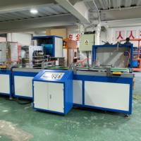 Nouvelle machine de ligne de production automatique de sacs d'emballage en PVC et TPU à haute fréquence