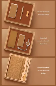Juego de Regalo Ejecutivo de Lujo 7 en 1 con Libreta, Bolígrafo, Memoria USB, Taza Aislada y Logotipo Personalizado - Product Image 5