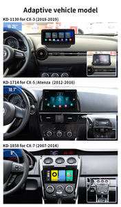 Reproductor Multimedia para Auto con Pantalla Android 13.0 y CarPlay para <span class=keywords><strong>Mazda</strong></span> <span class=keywords><strong>CX</strong></span> 3/5/7/<span class=keywords><strong>9</strong></span> Serie MT8667, Radio Estéreo para Auto - Product Image 3