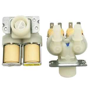 Vanne solénoïde pour machine à laver Samsung DC62 00024F DC62 00266E, vanne d'entrée d'eau, pièce de rechange électrique en plastique - Product Image 2