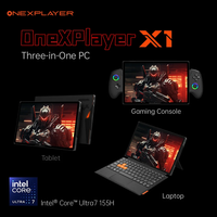 Nueva Tablet One X Player X1 Pro de 10.95 Pulgadas, Ryzen AI 9 HX 470, 32GB/64GB/1TB/2TB/4TB, Portátil con D-PAD Reemplazable, Portátil para Juegos 3 en 1