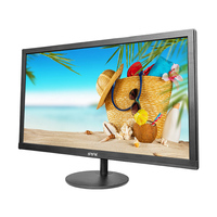 Moniteur d'ordinateur de bureau LCD noir OEM en gros de 18,5, 19, 20 et 21,5 pouces pour entreprises et jeux