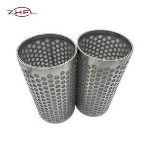 Metal Perforated Tube 1 2 3 5 8 mm Thickness Low Carbon Steel Perforated Tube - Product Image 1