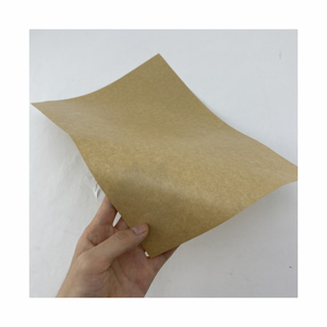 50 70 80 100 GSM PE Or Brown Color Silicone Water-proof PE Coated Kraft <strong>Paper</strong> Sheets - Product Image 2