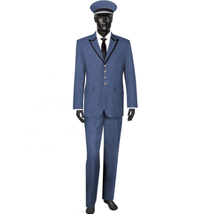 ホテル用セキュリティユニフォーム<span class=keywords><strong>Bellboy</strong></span> Doormanコンシェルジュホテルスタッフ用カスタマイズフルポリエステルメンズ - Product Image 5