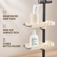 Magnifique support de rangement pour robinet de salle de bain, organiseur d'évier de cuisine pour savon et éponge