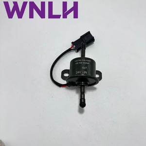 Pompe à carburant électrique 24V 129612-52100 pour Yanmar 3TNV88 4TNV88 4TNV94L 4TNV98 ZX30U-2 ZX35U-2 Takeuchi TB230 Doosan Mini Excavator - Product Image 1