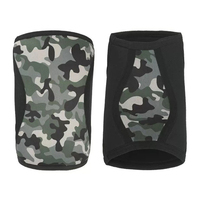 Genouillère en néoprène 5 mm respirante, protection réglable, utilisation multisports, unisexe, logo personnalisé