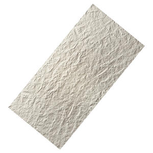 Panneau de décoration murale pour téléviseur en pierre de quartz étoile et lune, imperméable et ignifuge, 300x200x2mm - Product Image 1