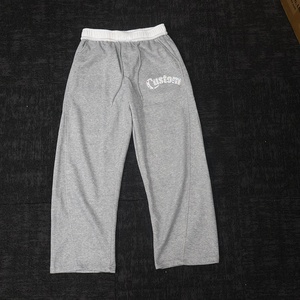 Pantalones Deportivos Anchos de Felpa Francesa, 100% Algodón, 400gsm, Personalizados al por Mayor - Product Image 1