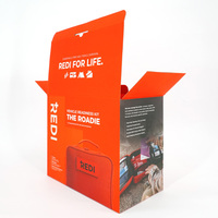 Boîte en carton ondulé de qualité supérieure, boîte imprimée avec logo de luxe pour sacs à dos, sacs à équipement, sacs à outils, trousses médicales et équipements de plein air