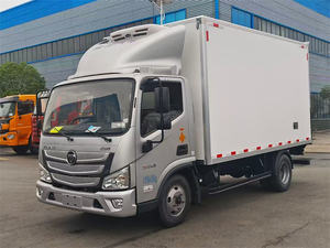 รถบรรทุกห้องเย็นดีเซลใหม่ FOTON 4x2 พวงมาลัยซ้าย 5 ตัน ยูโร 6 เกียร์ธรรมดา เครื่องยนต์คัมมินส์ 156 แรงม้า รุ่น Aumark S1 - Product Image 2