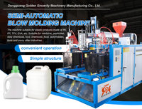 Machine de moulage par soufflage de vase en plastique HDPE
