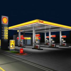 Ontwerp Ruimte Frame Benzine Tankstation Luifel Bouw - Product Image 5
