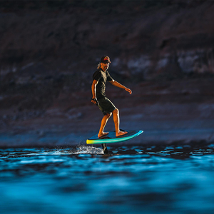 Tabla de Efoil Personalizada OEM ODM para Deportes Acuáticos, 8kwh de Potencia, 50km/h, Fibra de Carbono, Tabla de Surf Hydrofoil J-EC01 - Product Image 1