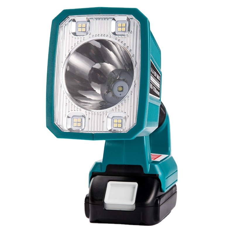 NEW 18w Portable LED Lamp Work Light For Makita18V Li-Ion Battery Flashlight LED Lights with usb Outdoor Lighting 1250 lumen