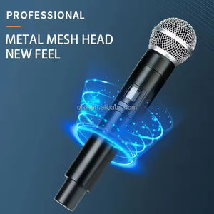 Clavax CLPM-<span class=keywords><strong>K2</strong></span> Atacado Sistema De Microfone Sem Fio VHF com Redução De Ruído 50 Metros De Trabalho Faixa Made In China - Product Image 3