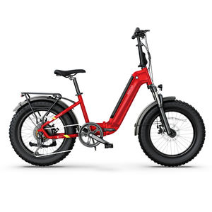 Vélo <span class=keywords><strong>pliant</strong></span> électrique rouge F008 de 20 roues, cadre en acier 1500W, vélo <span class=keywords><strong>pliant</strong></span> électrique Dirt Folding Ebike Mini Size Hybrid E Bike - Product Image 3